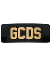 Gcds Logo-embossed Hair Clip In Black