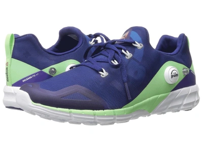 Reebok - Zpump Fusion 2.0 (night Beacon/electric Blue/seafoam Green/white)  Women's Running Shoes | ModeSens