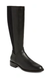 Aquatalia Nia Weatherproof Stretch Knee High Boot In Black