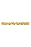 Sethi Couture Isabelle Diamond Eternity Band Ring In Yellow Gold/ Diamond