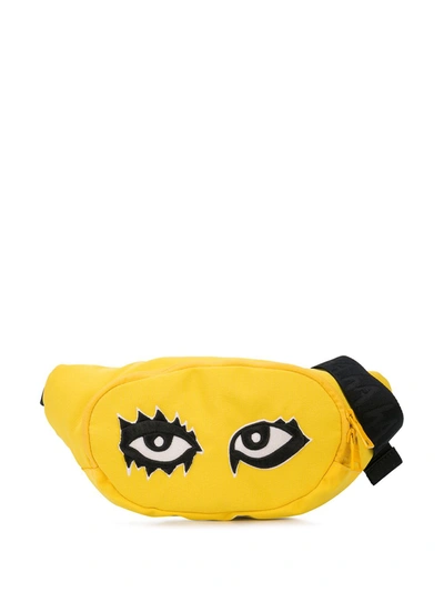 Haculla Signature Eyes Belt Bag In Yellow