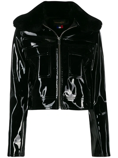 La Seine & Moi Lana Rain Jacket In Black
