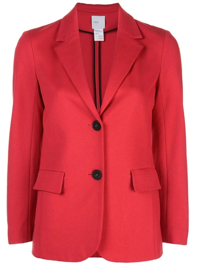 Rosetta Getty Cropped Sleeve Jacket In Red