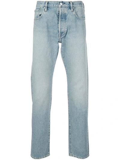 Simon Miller Mid-rise Tapered Jeans In Blue