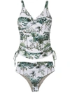 Lygia & Nanny Bruma Tankini Set In White