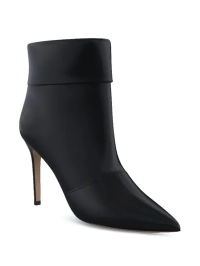 Paul Andrew Banner 85mm Ankle Boots In Black