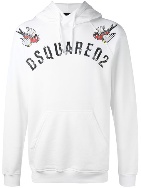 dsquared2 birds hoodie