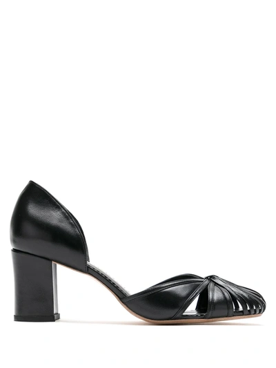 Sarah Chofakian Sarah Leather Pumps In Black