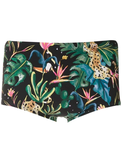 Lygia & Nanny Copacabana Printed Trunks In Multicolour