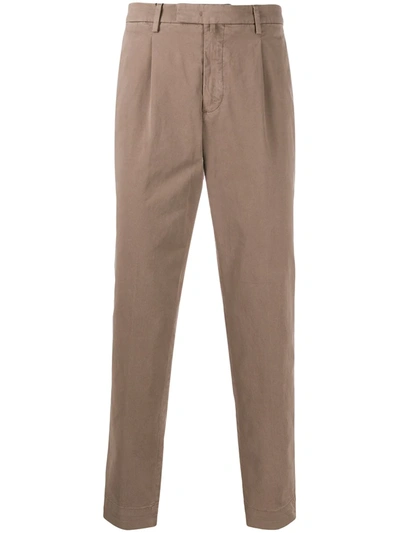 Dell'oglio Tailored Trousers In Brown