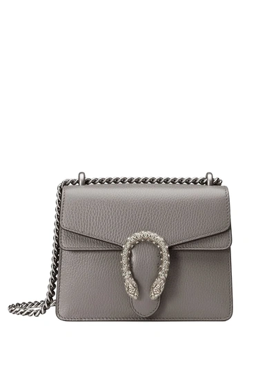 Gucci Dionysus Plaque Mini Bag In Grey