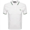 Fred Perry Twin Tipped Polo T Shirt White