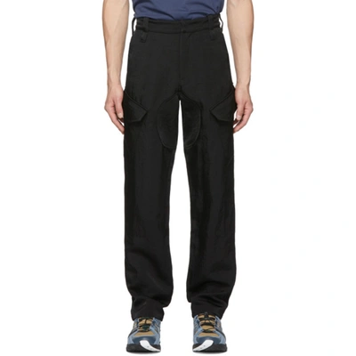 Affix Ssense Exclusive Black Service Cargo Pants