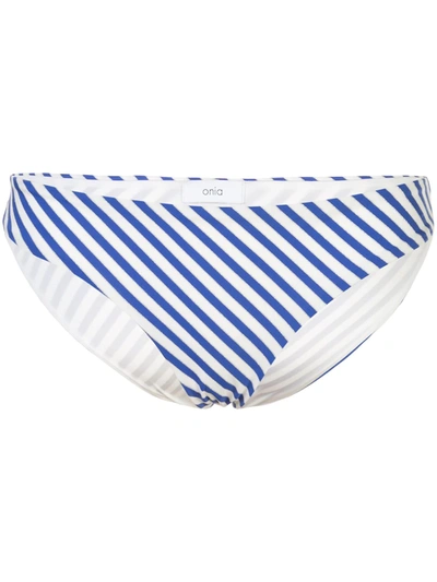 Onia Lily Bikini Bottoms In Blue