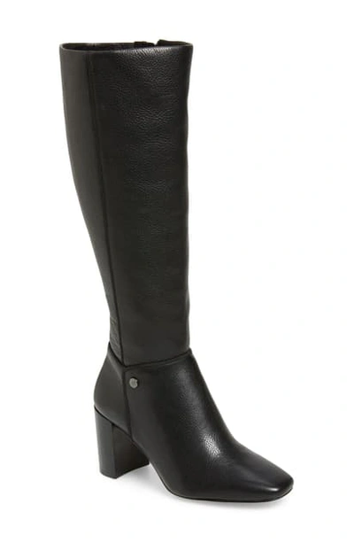 Karl Lagerfeld Ratana Boot In Black Leather