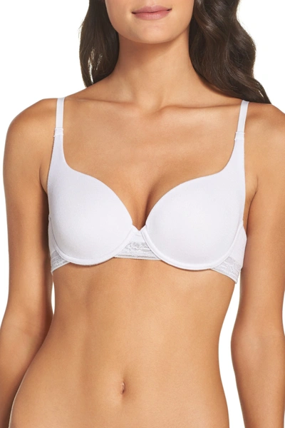 Skarlett Blue Confession Underwire T-shirt Bra In Crystal/wh