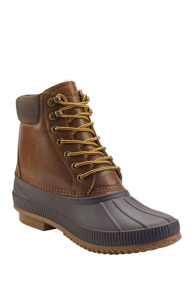 Tommy Hilfiger Colins Water Resistant Duck Boot In Grey
