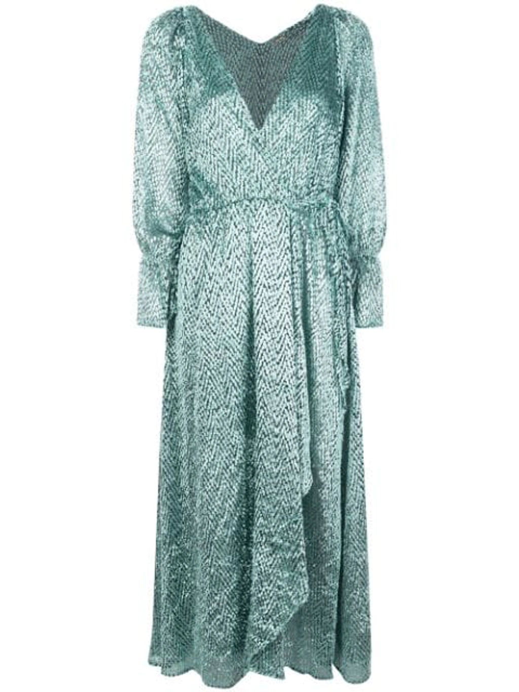 green emerald velvet dress Cult Gaia - Issey Dress main image 1