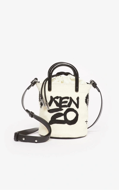 Kenzo Off White Signature Mini Tote Bag