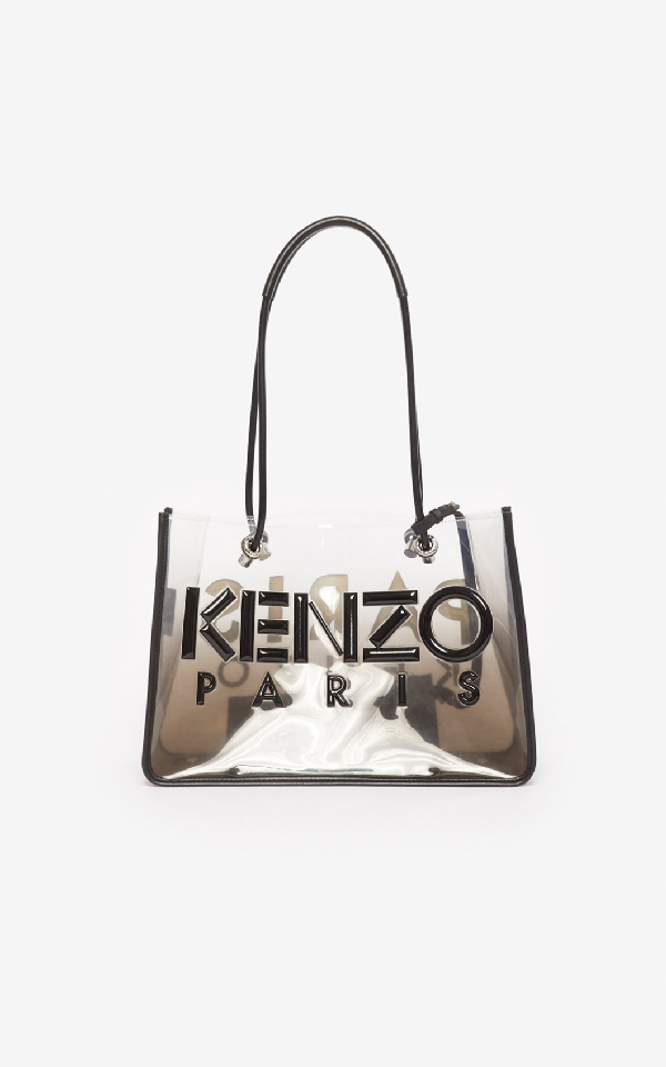 kenzo transparent tote
