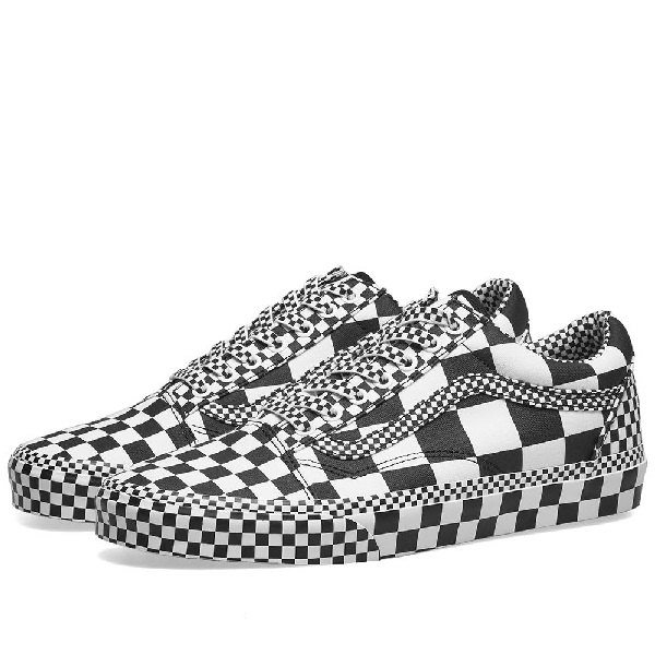 vans old skool checkerboard trainers