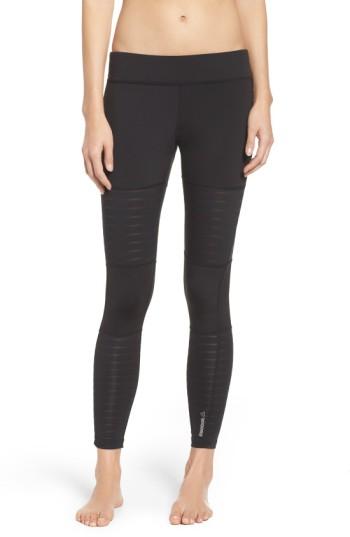 reebok dance mesh leggings