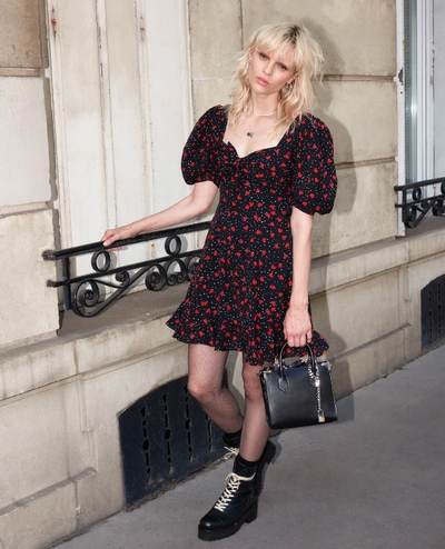kooples mini dress The Kooples Star Boulevard Printed Mini Dress
