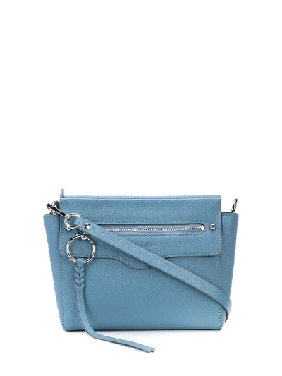 Rebecca Minkoff Gabby Leather Crossbody Bag In Blue