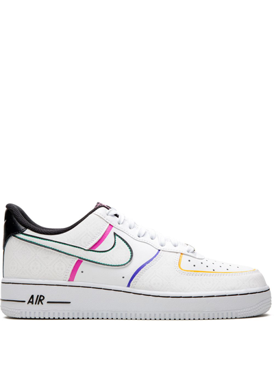 Nike Day Of The Dead Air Force 1 Low-top Sneakers In White