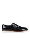 Tod's Laced Shoes In Black