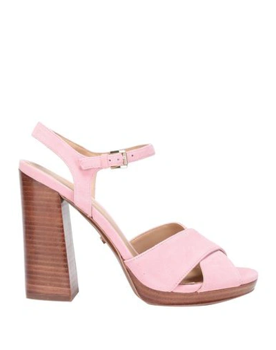 Michael Michael Kors Sandals In Pink