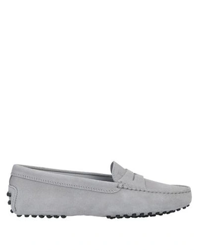 Tod's Loafers In Grey