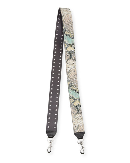 rebecca minkoff studded guitar strap