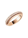Piaget Women's Possession 18k Rose Gold & Diamond Eternity Ring In Diamond Rose Gold