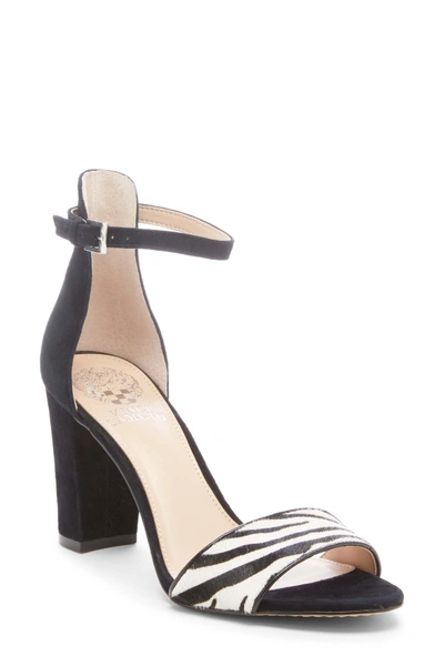 Vince Camuto Corlina Ankle Strap Sandal In Charcoal46