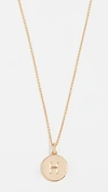 Kate Spade Initial Pendant Necklace In Gold