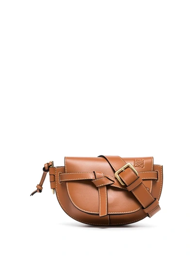 Loewe Brown Gate Leather Belt Bag