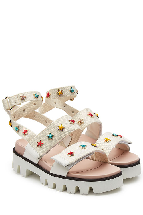 red valentino studded sandals