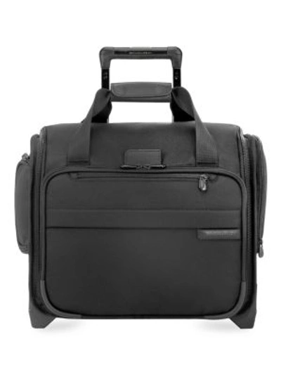 Briggs & Riley Baseline 2-wheel Rolling Cabin Bag In Black