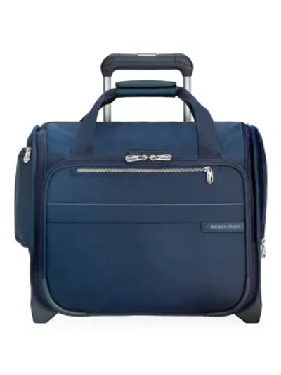 Briggs & Riley Baseline 2-wheel Rolling Cabin Bag In Navy