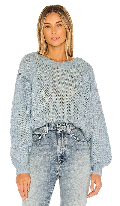 Joie Pravi Balloon-sleeve Sweater In Ice