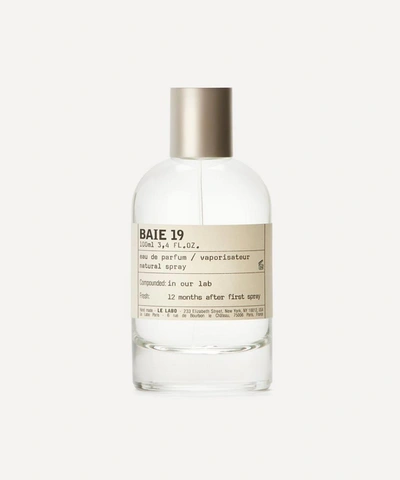 Le Labo Baie 19 Eau De Parfum 100ml In White