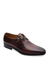 Paul Stuart Men's Galante Cross-strap Loafers In Brown