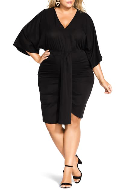 city chic black dress