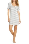 Honeydew Intimates All American Sleep Shirt In Ivory Stripe