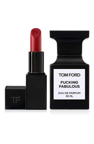 Tom Ford Fabulous Travel Size Eau De Parfum & Lip Color Set (nordstrom Exclusive) (usd $261 Value)