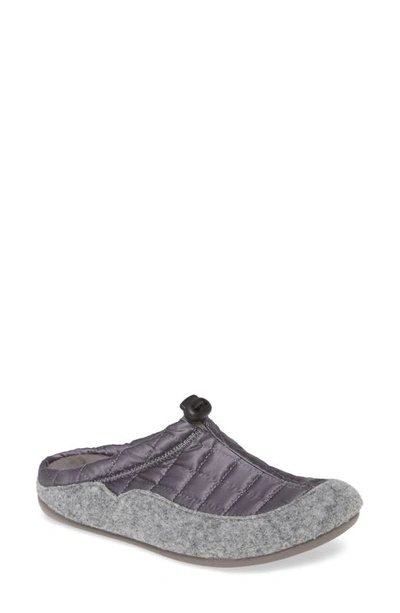 Toni Pons Mel Scuff Slipper In Grey Wool