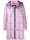 Ienki Ienki Pyramid Double-layered Raincoat In Pink