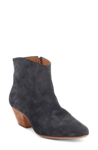 Isabel Marant Dacken Stitch Bootie In Black