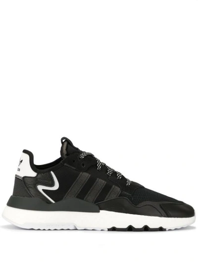 Adidas Originals Adidas Men's Originals Nite Jogger Casual Shoes In Black